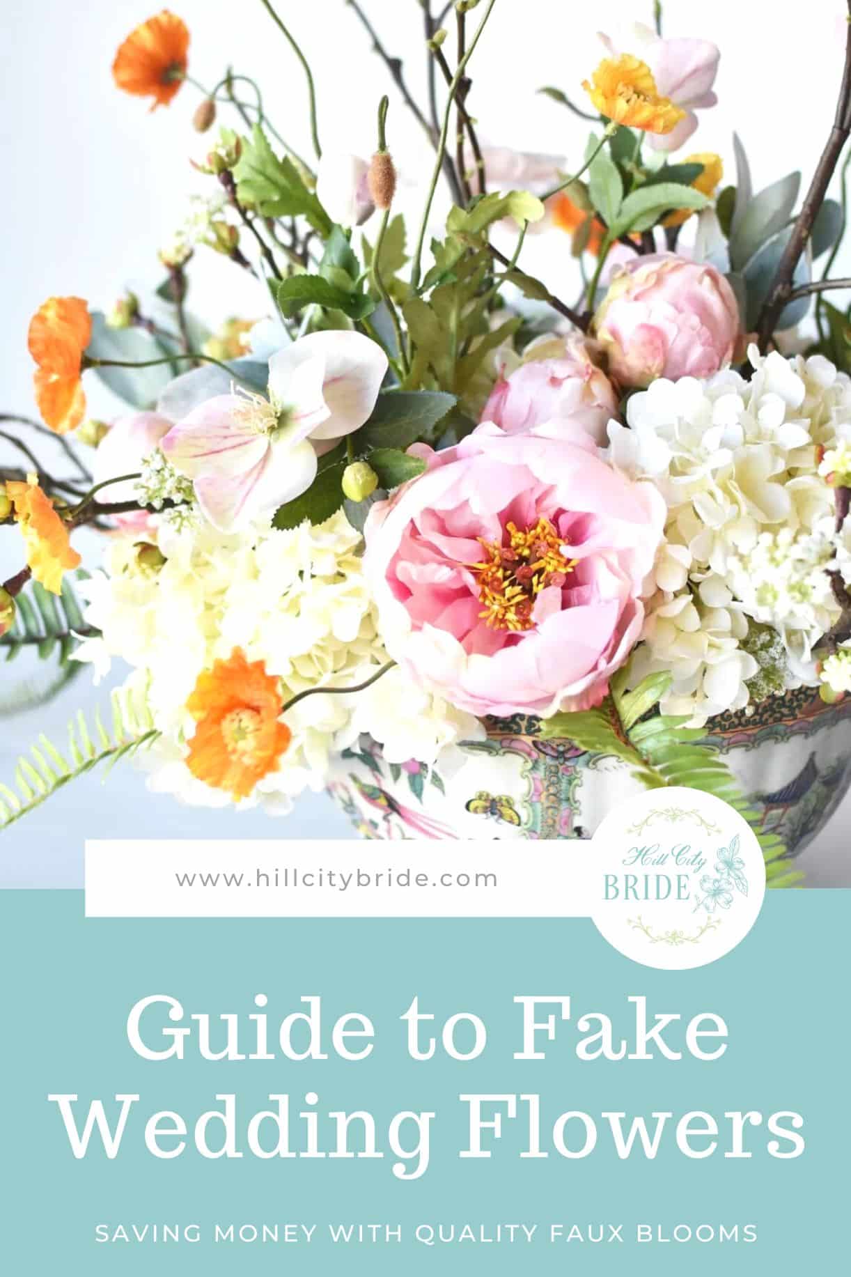 Guide to Faux Wedding Flowers