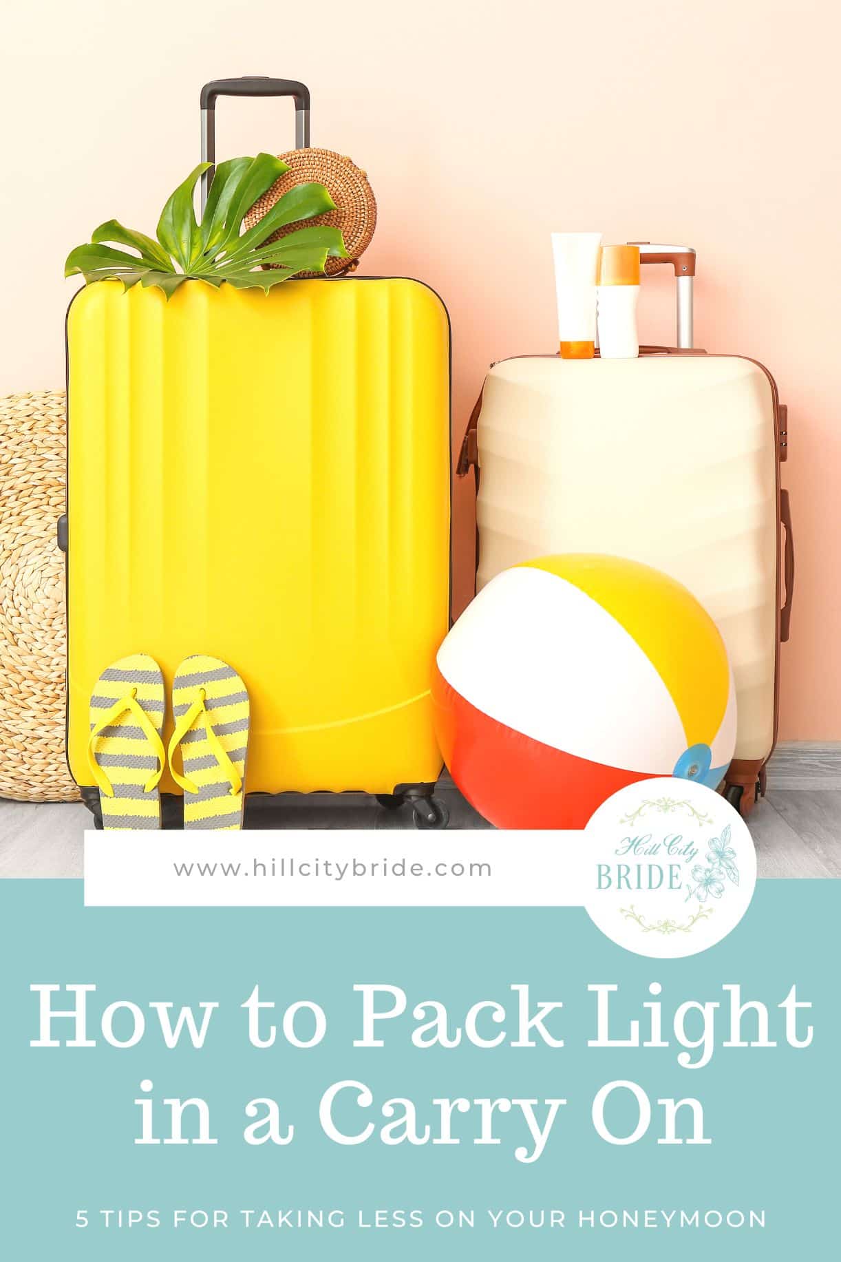 Pack Light in Carry On Luggage Only