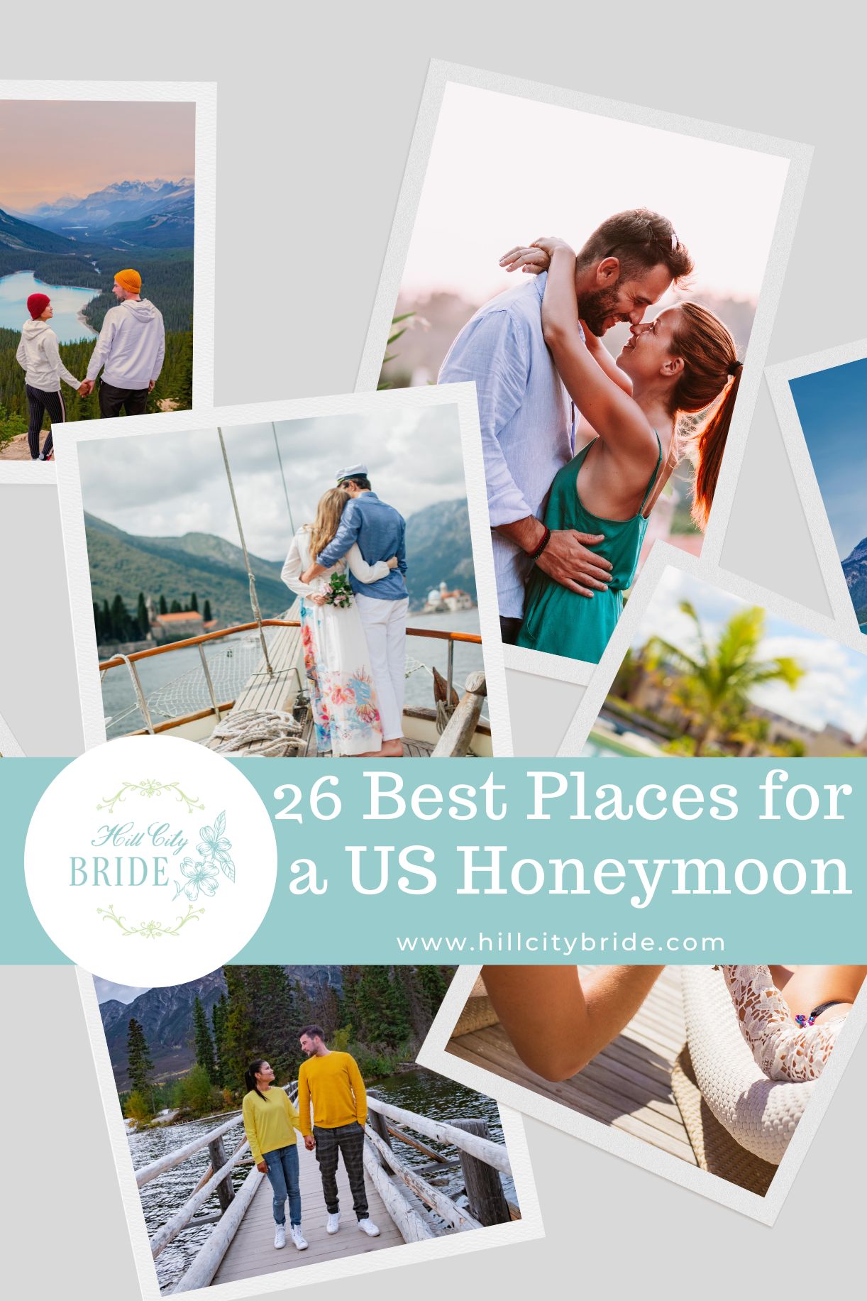 Romantic Places to Honeymoon in the USA