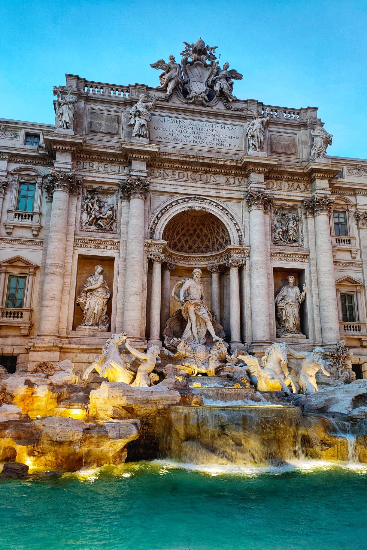 Trevi Fountain One Day in Rome Itinerary