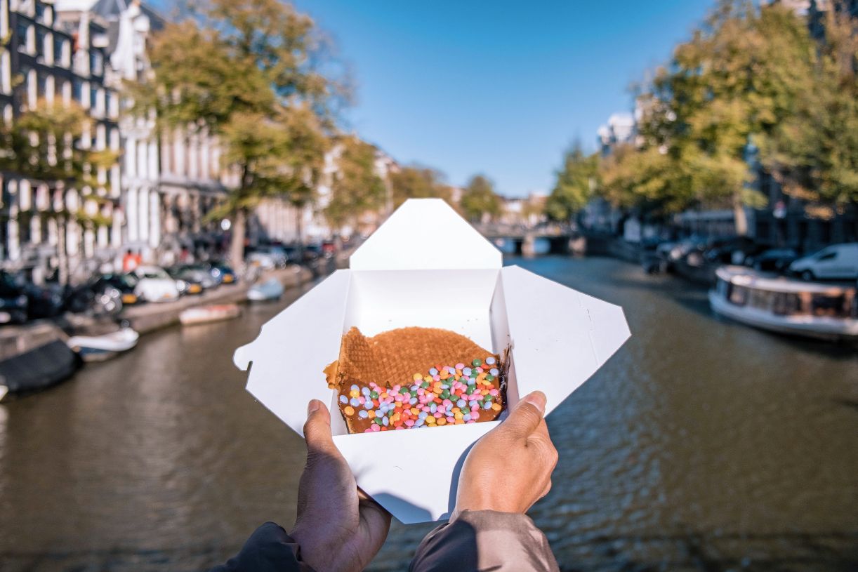 Stroopwafel in Amsterday One Day Itinerary