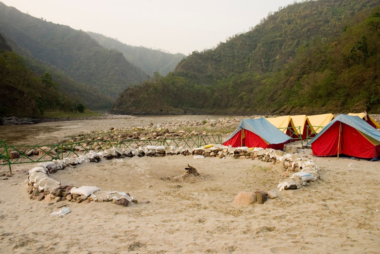 Camping by the Ganges Rishikesh for Couples