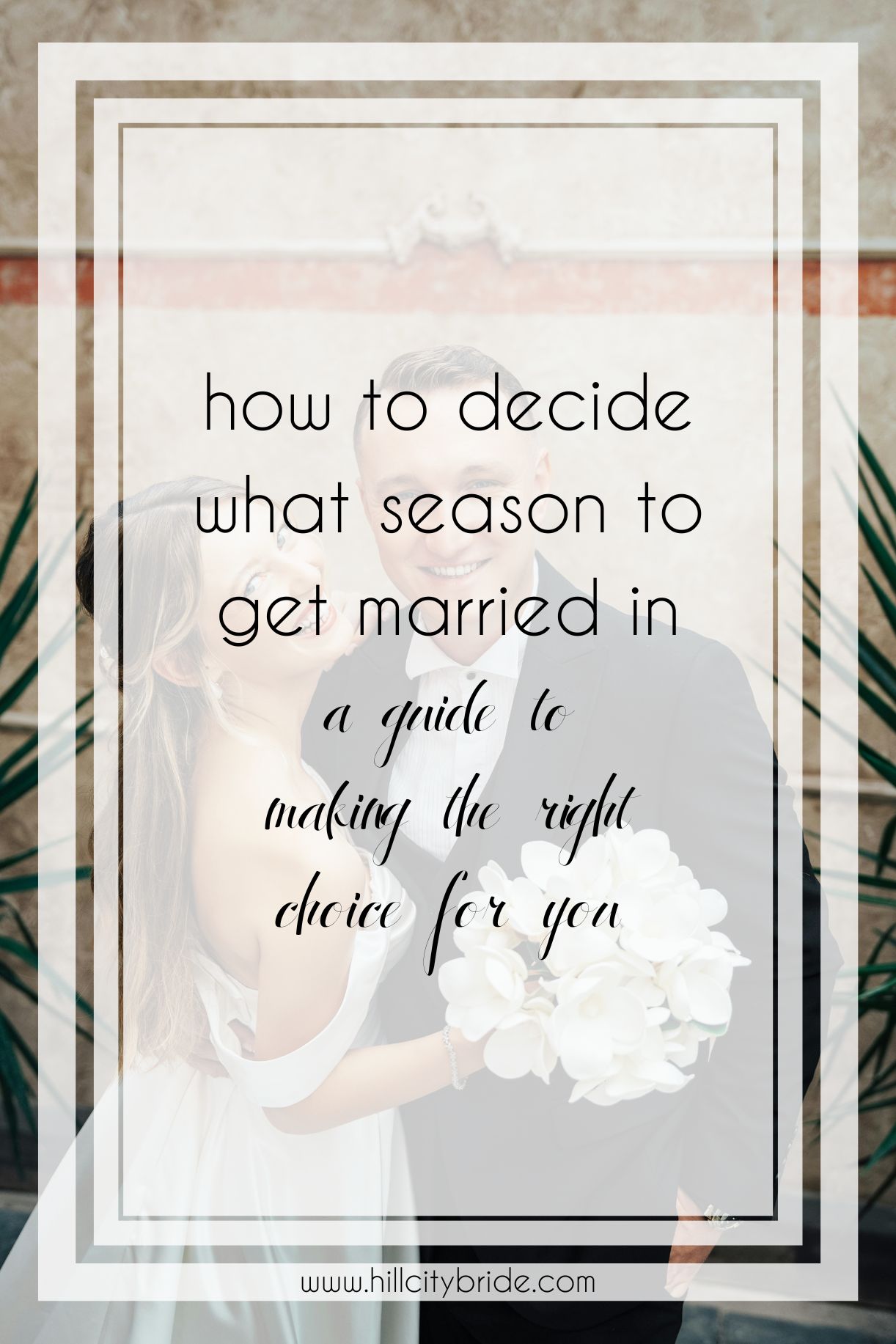 How to Decide on a Wedding Season