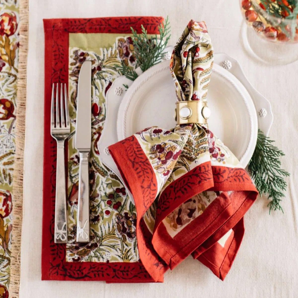 Christmas Fabric Napkins
