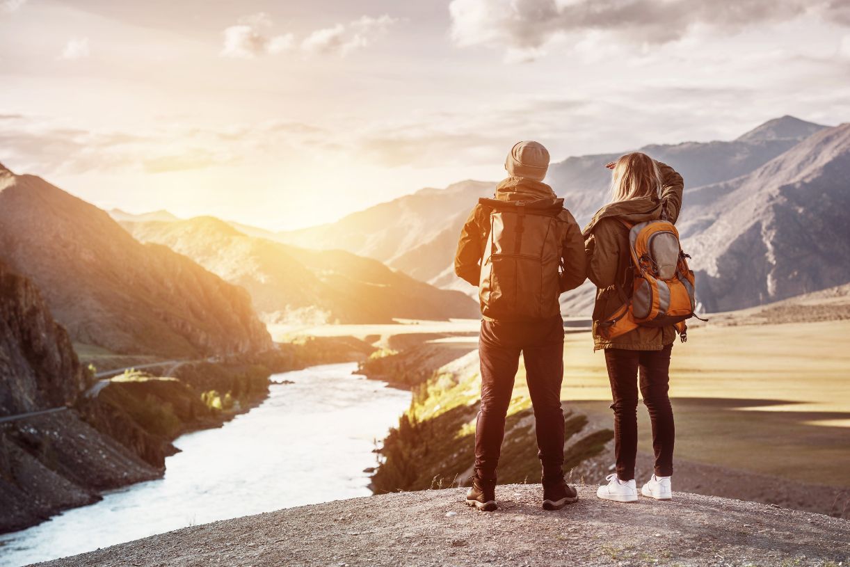 Couple on Hike